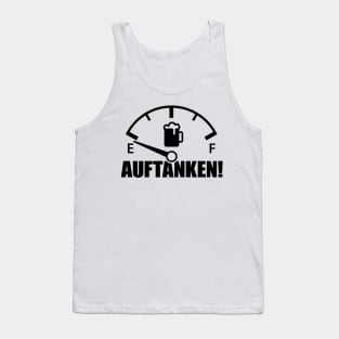 Fill up on beer speedometer (black) Tank Top